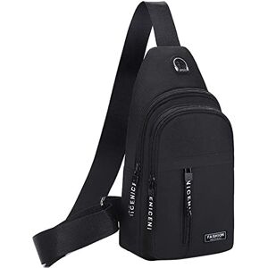 ZEZKT Homme Sacs à Bandoulière avec Chargement USB Sac Pour Bandoulière Pochette Mini Cartable Besace pour Les Loisirs Vacances Excursion Marche Sac à Main pour Voyage Randonnée et Sports D'extérieur - Publicité