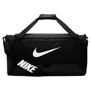 Nike NK BRSLA M Duff-9.0 Sac Mixte Adulte , Noir (Black/White) Taille M (60 Litres) - Publicité