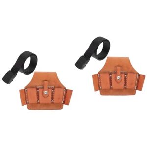 Homoyoyo 2 Ensembles sac banane pour outils de jardin ceinture lombaire homme Stockage ceinture à outils Boîte à outils nylon - Publicité