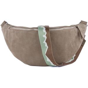 lePelou Grand sac banane en daim XL Grand sac banane en daim Sac de festival Sac banane Cadeau, Taupe 2, xl, Classique, minimaliste, élégant - Publicité