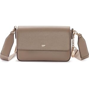 DKNY Bryant Park Medium Flap, Acheteurs aux Femmes, Beige - Publicité