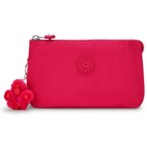 Kipling Pochette Creativity L pour femme, Rouge (Lipstick), 7.25" L x 4.25" H x 0.5" D - Publicité