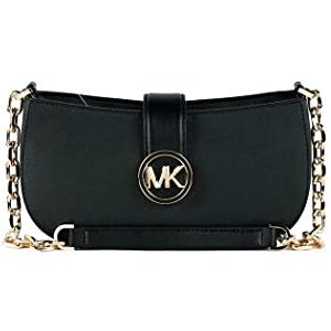 Michael Kors Carmen Sac à bandoulière en cuir Taille XS, noir - Publicité