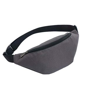 Generic Sacs Banane Sac Extérieur 2019 Sac de Sport Sac à Bandoulière de Coursier Décontracté Unisexe Sacs Banane pour Hommes, gris, Taille unique - Publicité