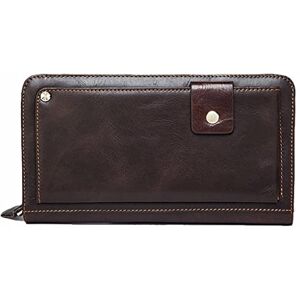 NEWNAN Portefeuille pour Hommes Pochette en Cuir pour Hommes Pochette pour Hommes Sac à Main pour Hommes Porte-Carte Sac d'argent Portefeuille Long (Color : A, Size : 22 * ​​3 * 13CM) - Publicité