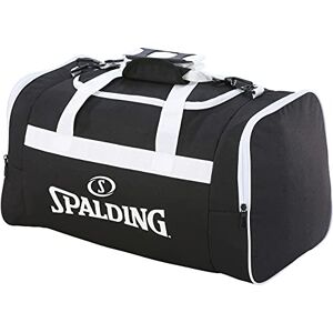 SPALDING TEAM BAG LARGE Sac de sport Grand compartiment Poignée noir/blanc, 25 cm - Publicité