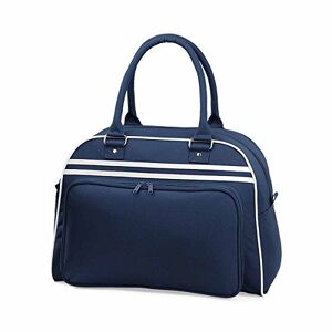 BagBase BAG-BASE Sac Style rétro Bowling BG75 Sac à Main Mixte Homme/Femme (Bleu Marine) - Publicité