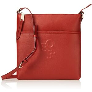 BOSS Celia FL. Crossb, Crossbody Femme, Medium Red613 - Publicité