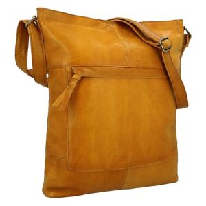 Gusti sac cabas cuir Maola sac à main vintage femme cuir véritable sac à bandoulière marron bohème chic sac rétro sac en bandoulière - Publicité
