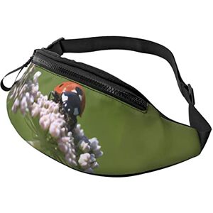 AOOEDM Ladybird Fanny Pack Gürteltasche Ladybug Hip Bum Bag Leichte Gurt-Hüfttasche für Sport, Laufen, Wandern - Publicité