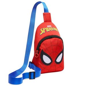 Marvel Sac Bandoulière Enfant Spiderman, Sacoche Enfant Garcon, Fermeture Zippée, Bandoulière Réglable - Publicité