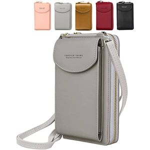 VDSOW Mini Sac à Bandoulière pour Téléphone Portable, Sac Portefeuille Femme Bandouliere en Cuir Sac à Main Pochette Femme Bandoulière, Petit Porte Monnaie Femmes Fille Cadeau de Noël… - Publicité