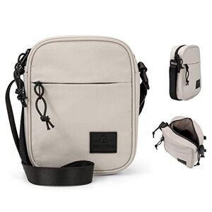 JOHNNY URBAN Sac Bandoulière Homme & Femme Sable Luis Petit Sacoche pour Loisirs, Festival & Voyage Casual Messenger Bag Déperlant - Publicité