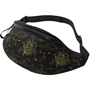 AOOEDM Dragon Fanny Pack Gürteltasche mit verstellbarer Cool Hip Bum Bag für Männer und Frauen im Freien, Sport, Wandern, Laufen, Fitnessstudio - Publicité