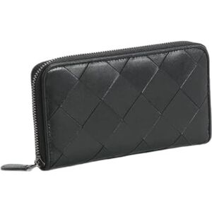 WESTCH Portefeuille Long en Cuir pour Hommes Portefeuille de Rangement zippé tissé Grande Pochette pour Femmes à Carreaux (Couleur : A, Taille : Taille Unique) - Publicité