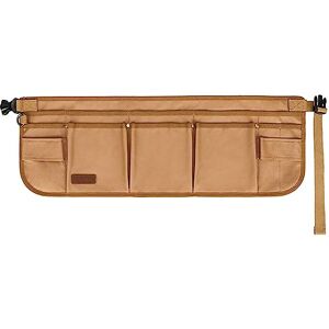 XCVFBVG Sacs à outils Pochettes de ceinture à outils ceinture utilitaire sac à outils toile jardinage taille pochette à outils poches for hommes charpentiers électriciens(Color:Brown) - Publicité