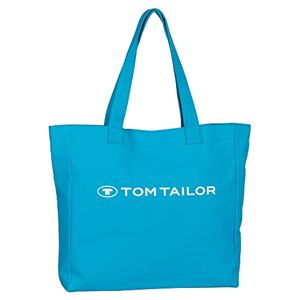 TOM TAILOR Marcy, Sac Cabas avec Fermeture éclair Femme, Turquoise, 52 x 11,5 x 38 (LxBxH) - Publicité