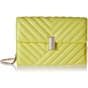 BOSS Nathalie Crossbody-q, Sac en bandoulire Femme, Jaune Moyen, One Size - Publicité