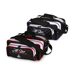 EMAX Bowling Service GmbH MAXIMIZE YOUR GAME Roto Grip 2 balles de bowling Sac de bowling pour deux balles de bowling et 1 paire de chaussures de bowling [All Star Double Tote] Petit sac de voyage étroit pour homme, femme et enfant - Publicité