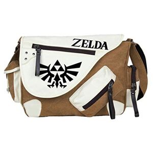 WANHONGYUE The Legend of Zelda Jeu Sac à Bandoulière Sac à Épaule Besaces Sac Messager en Toile Messenger Bag Canvas Marron / 1 - Publicité