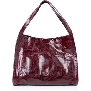 ABRO Shopper Twenty Four Hour Small, Sac Mixte, Bordeaux - Publicité