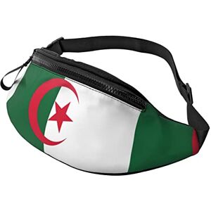 AOOEDM Fanny Packs Algérie Drapeau Hommes Mode Zipper Poitrine Sac - Publicité