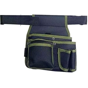 ZAANU Étui de poche à la taille pour ceinture Sac à outils Oganizer Poches haute capacité Pochette de transport Rangement des outils domestiques (Color : Vert, Size : Talla ?nica) (Vert - Publicité