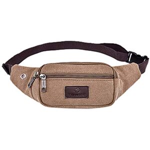 KaloryWee Sac Banane en Toile Unisexe Femme Homme Sac Poitrine Sac De Taille Sac D'épaule 2019 Sac De Sport Sacoche Ville Sac Bandouliere Mode Waist Pack Pochette Sac De Voyage Extérieur Casual - Publicité