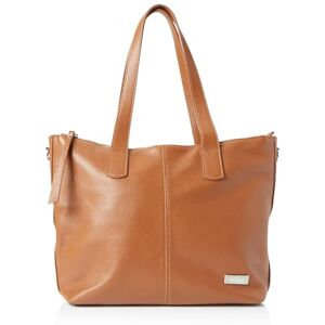 aleva, Sac de shopping en cuir Femme, camel - Publicité