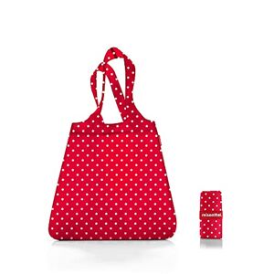 Reisenthel Mini Maxi Shopper Sac de courses 15 l Rouge à pois mélangés, rouge - Publicité