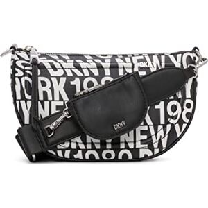 DKNY Sac bandoulière Orion Crescent, Crossbody Femme, Noir/Multicolore, Einheitsgröße - Publicité