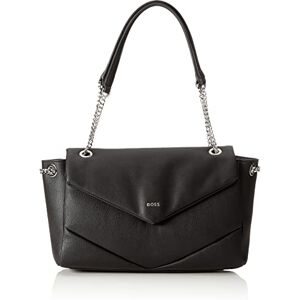 BOSS Katlin SH. Bag-q, Sac à bandoulière Femme, Noir 1 - Publicité