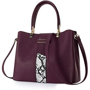 HAWEE Mode Femme Sac Cabas en Cuir PU Sac à Main Petit Sac Fourre-tout à Bandoulière pour Shopping Rencontres Fête Mariage - Publicité