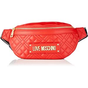 Love Moschino JC4003PP0ELA0, Sac Banane Femme, Rosso, Taille Unique - Publicité