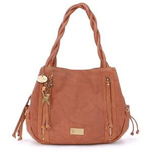 Tigi Collection Handbags Cuir Véritable Grand Sac à Main/Sac porté épaule/Cabas Femme  Tanne - Publicité