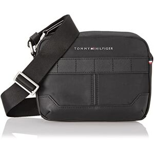 Tommy Hilfiger Sac Bandoulière Homme TH Elevated Nylon Camera Bag Petit Modèle, Noir (Black), Taille Unique - Publicité