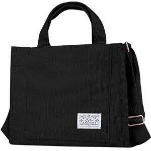 HOLAHOLA Sac Cabas Femme Tote Bag, Sac Fourre Tout Femme Sac a Main Femme Sac Bandoulière Femme Sac a Main Femmes Bandoulieres, Noir - Publicité