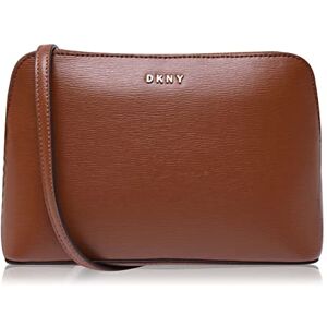 DKNY Bryant Dome Sac bandoulière avec Sangle réglable en Cuir Sutton, Crossbody Femme, Caramel, Einheitsgröße - Publicité