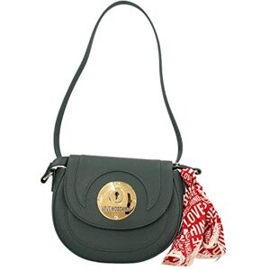 Love Moschino JC4136PP1FLP0, Sac à bandoulière Femme, Vert, 17x22x7 - Publicité