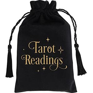 Grindstore  Pochette avec Cordon de Serrage   Lecture de Tarot Noir   1 pièce - Publicité