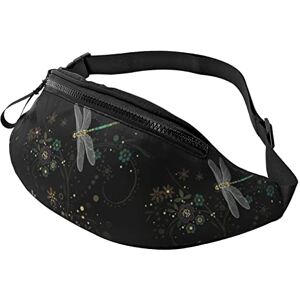 874 Sacoche Homme Bandouliere Belle Libellule Unisexe Waist Pack Loisir,Mode Sac À Dos De Randonnée pour Femme Homme Randonnée 14X35Cm - Publicité