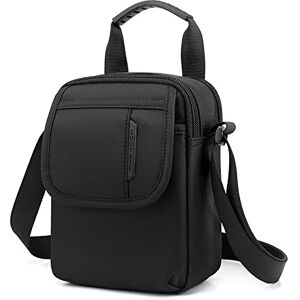 Shengyuantong Sacoche Homme ，Homme Petite d'épaule Smartphone，Homme Sac à Bandoulière pour Téléphone Portable, sac de poitrine pour homme, pour les voyages décontractés et l'extérieur (Noir D) - Publicité