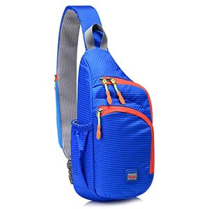 Gisdanchz Petite Sacoche Homme, Petite Sacoche Sac A Dos Bandoulière Saccoche Homme Bandouliere Sac Holster Homme Femme Sling Bag Rucksack Cross Body Bag Sac De Poitrine Bandouliere Homme, Bleu - Publicité