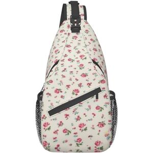 Generic Sac Cyclisme Belle Cerise Douce Sac Triangle Polyester Sacoche Sling Bag Durable Epaule Portefeuille Pour Plein Air, Voyage, Enfants - Publicité