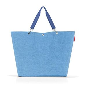 reisenthel shopper XL twist azure Sac de shopping spacieux et sac à main élégant en un En matériau hydrofuge - Publicité