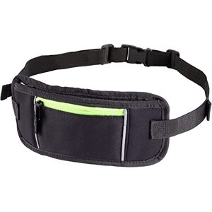 EVEREST FITNESS Ceinture Running Pochette Porte Telephone & Argent Sport Sacoche avec Bandes Réfléchissantes Visibles la Nuit Sac Banane Lanières Élastiques Homme & Femme - Publicité