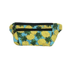 BLUECHOLON Sac banane pour homme Petit sac banane réglable Sac banane design ananas, bleu, Sac banane - Publicité