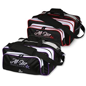 EMAX Bowling Service GmbH MAXIMIZE YOUR GAME Roto Grip 2 balles de bowling Sac de bowling pour deux balles de bowling et 1 paire de chaussures de bowling [All Star Double Tote] Petit sac de voyage étroit pour homme, femme et enfant - Publicité