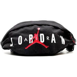 Nike Jordan Sac banane Noir/Blanc/Rouge, Noir/rouge., Taille unique - Publicité