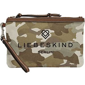 Liebeskind Berlin Liebeskind Accessoires de Pochette intérieure en Toile Grise, Femme, Camouflage, Medium (HxBxT 14.5cm x 22cm x 0.2cm) - Publicité